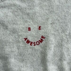 Gap “Be Awesome” sweater
